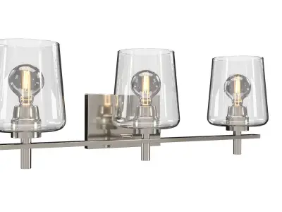 Calais Bath Vanity Wall Light P300362  3D model