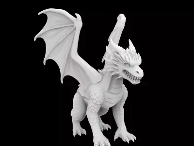 Dragon 3D Print Model 3D print model