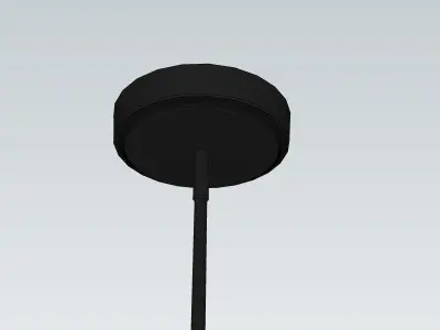 L000758 Ashley Furniture Glass Pendant Light 3D model