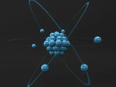 Atom 1 3D model
