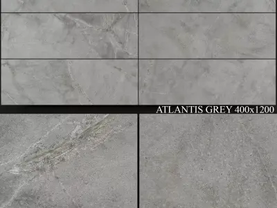 ABK Atlantis Grey 400x1200 3D model