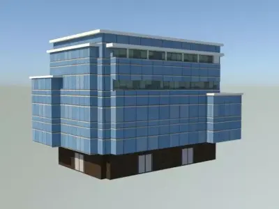 Office Building 3D model 532