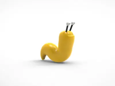 Bobs Burgers Pet Slug Slugaconda 3D print model