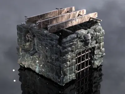 Heman Dungeon Full kit bash 3D model