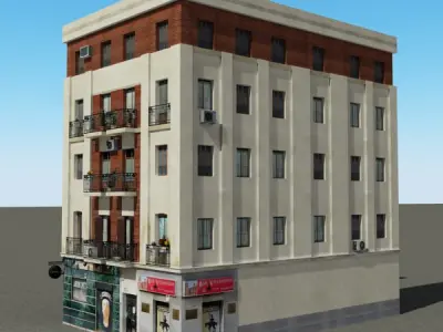 Building Low-poly 3D model