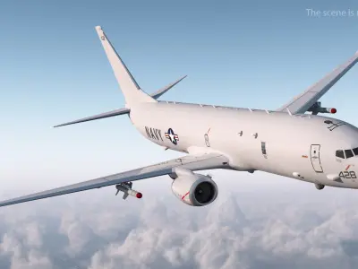  Boeing P-8 Poseidon Military Aircraft 