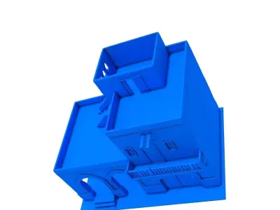Babylon Building - Ancient Babylon Building - ancient city  3D print model purchase