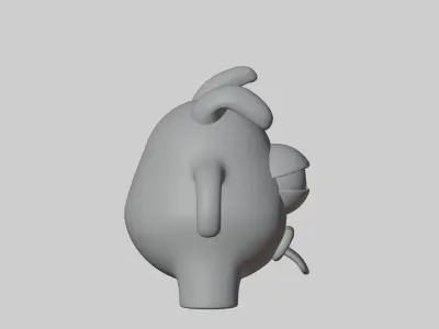 Monster - 3D model toy Low-poly 3D model