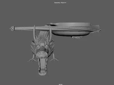 Dragon Spotlight  3D print model