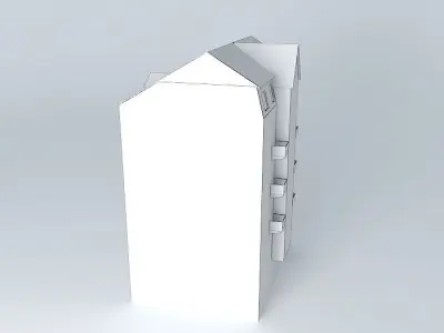 Riga Brivibas street Free 3D model