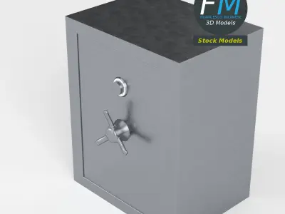 Safety vault 3 3D model