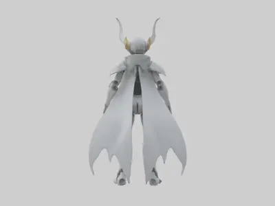 Robot version of an elf model 3D model