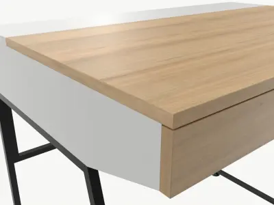 Desk Study 3D model purchase