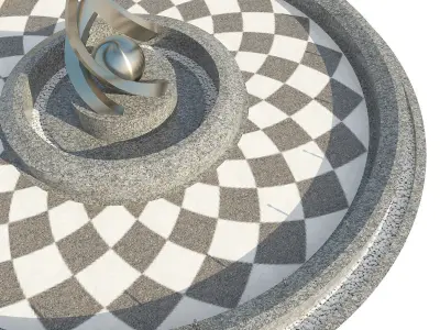 Fountain 10 3D model