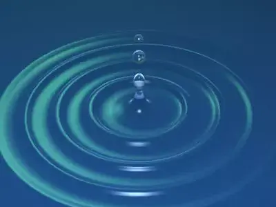 Waterdrops water drop 3D model