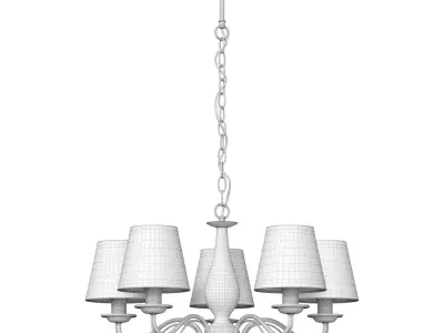 Hanging chandelier A9368LM-5AB  3D model