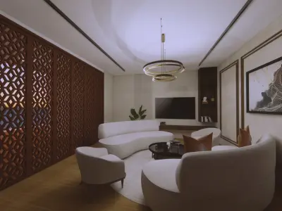 partition wood honeycomb 3D model