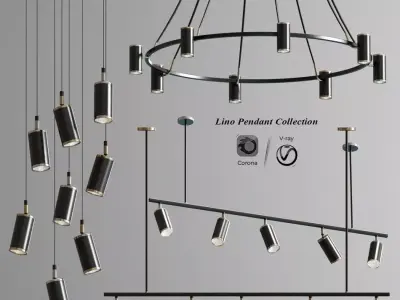 Lino Pendant Collection 3D model