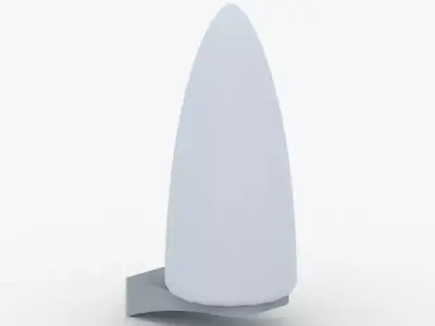 1478 - Bra Lamp Low-poly 3D model