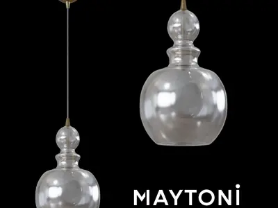Pendant Lamp Tone P003PL-01BZ Maytoni Modern Free 3D model