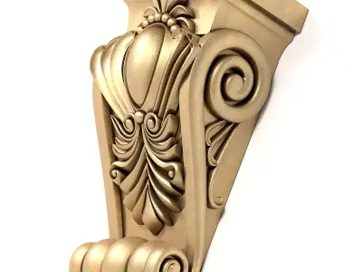 Corbel 17 3D model