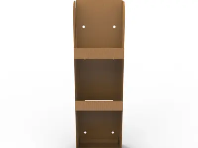 Point of Sale Cardboard Display Stand Texture