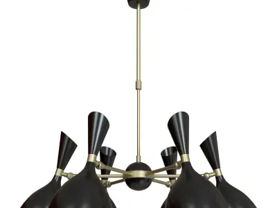 Ceiling chandelier Rasto 4665 - 6 3D model