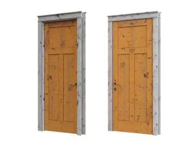 Doors Brothers Shaker door 3 3D model