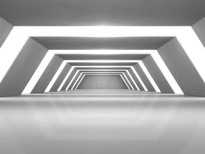 Sci Fi Corridor 3D model