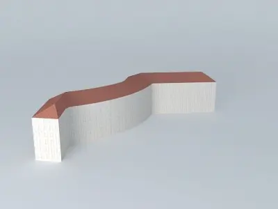 Building the door of Paris Free 3D model