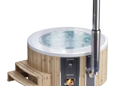 Jacuzzi showers 3D model