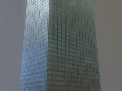 Skyscraper - 560 Mission Low-poly 3D model