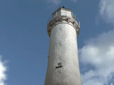 Stumholmen lighthouse 8K Low-poly 3D model