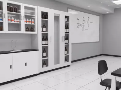 Science Laboratory 3D model