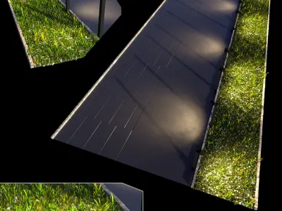 Light rock set2 3D model