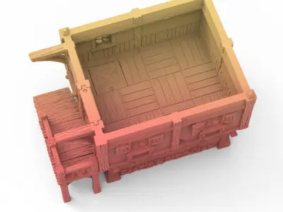 Modular Settlers Cottage 3D print model