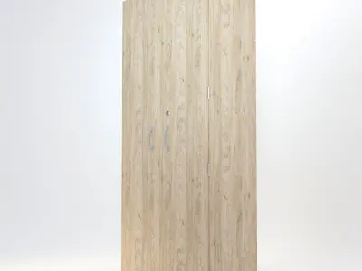 Wooden Cabinet 22 3D model