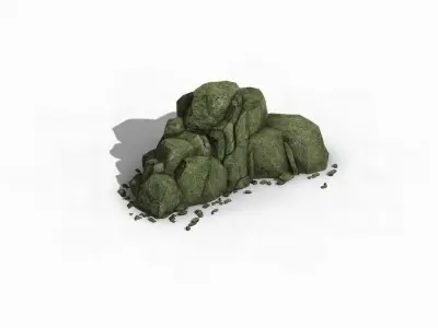 Heyang outskirts - Tu Shan Stone 02 3D model