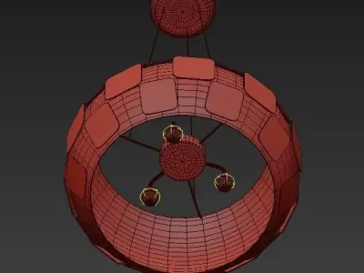 Quios pendant lamp 3D model