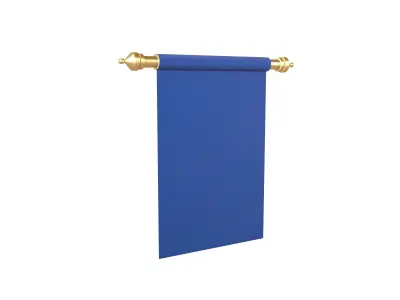 Pennant V1 002 Low-poly 3D model