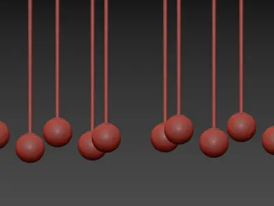 Bellagio floor lamp by Michael Anastassiades 3D model