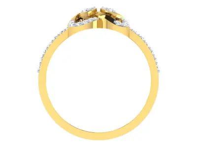 Women Ring  Render 3dm STL OBJ FBX Details 3D print model 278