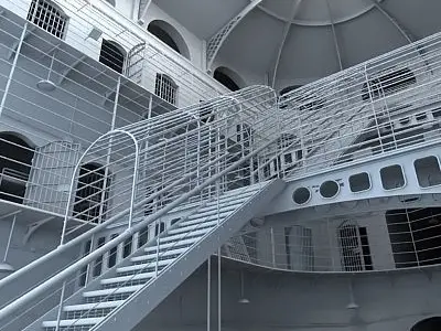 Prison Scene 3D model