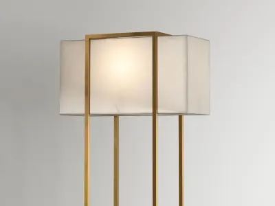 Dauphine Floor Lamp Free 3D model