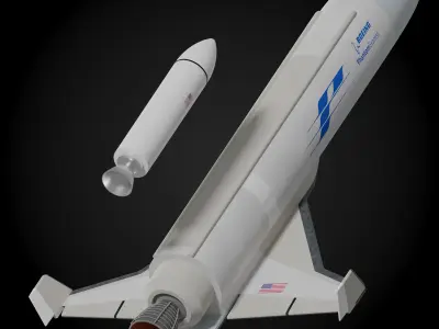 Boeing Phantom Express 3D model