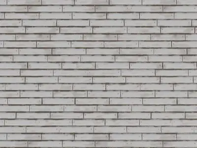 Stylized White Wood Planks Texture