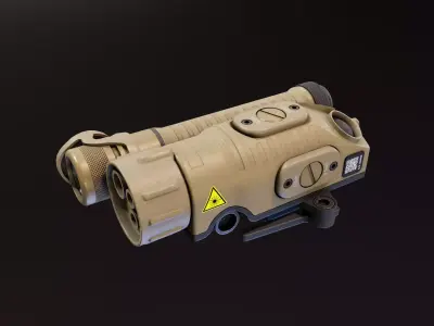 LLM VarioRay Low-poly 3D model