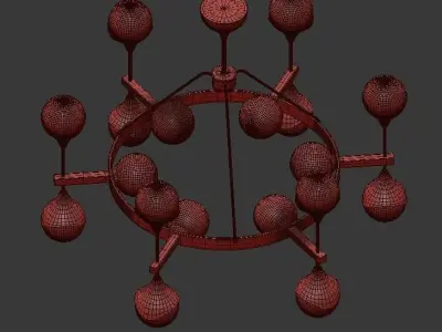 Large Murano Glass 3D model