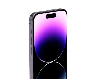 iPhone 14 Pro Max Deep Purple 3D model