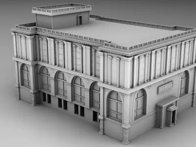 Library build 3D print model